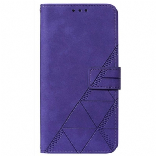 Housse Realme 9 Pro 5G Effet Cuir Pyramide