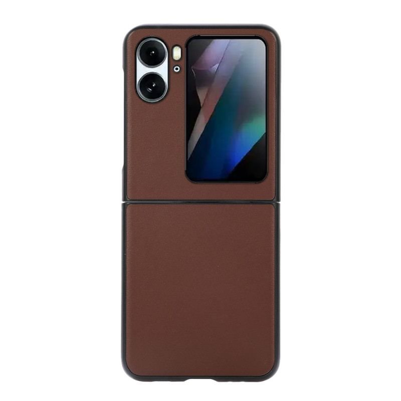 Coque Oppo Find N2 Flip Cuir Véritable