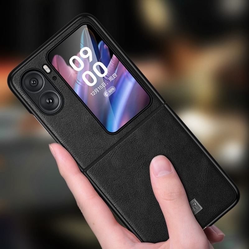 Coque Oppo Find N2 Flip Effet Cuir SULADA