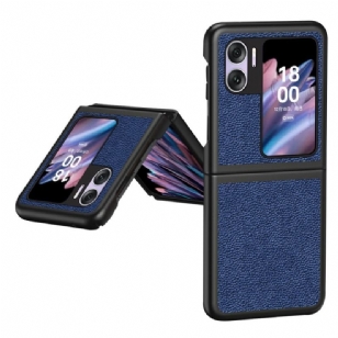 Coque Oppo Find N2 Flip Simili Cuir Litchi