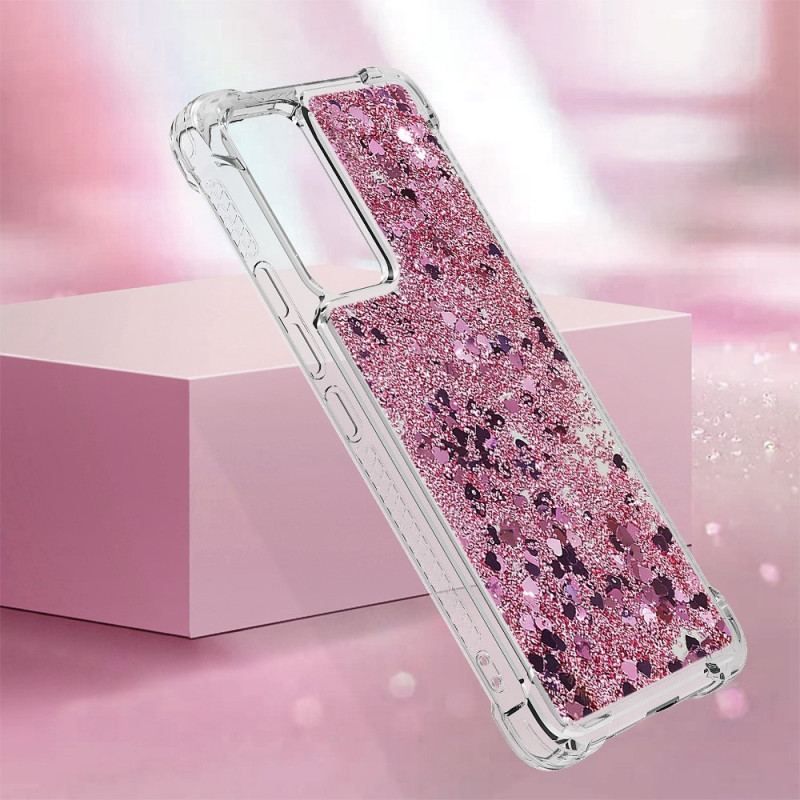 Coque Xiaomi 12 Lite Paillettes Colorées