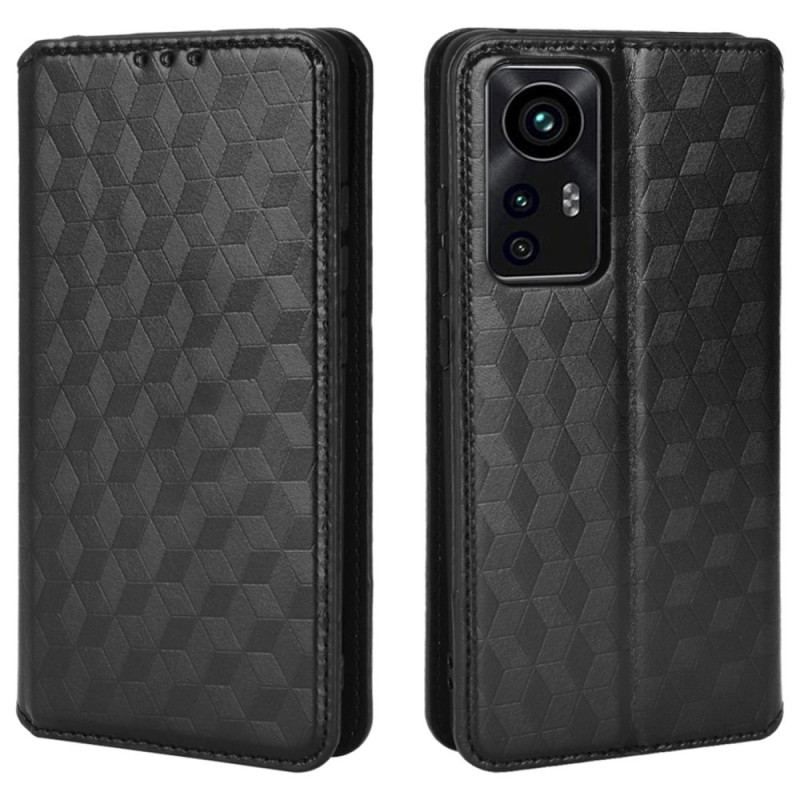 Flip Cover Xiaomi 12 Lite Texture 3D