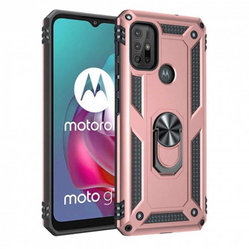 Coque Moto G30 / Moto G10 Anneau Premium