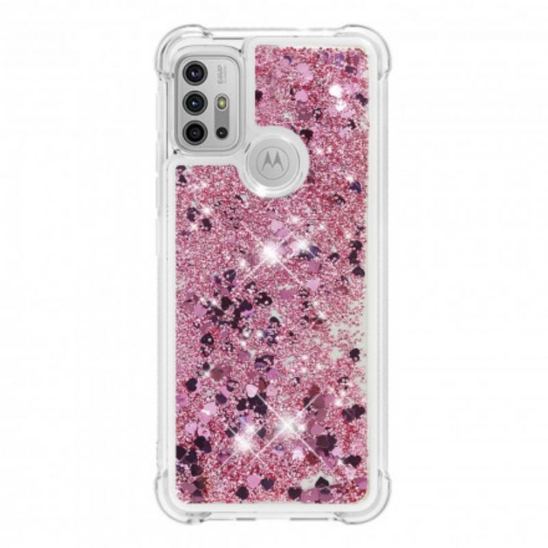 Coque Moto G30 / Moto G10 Désires Paillettes