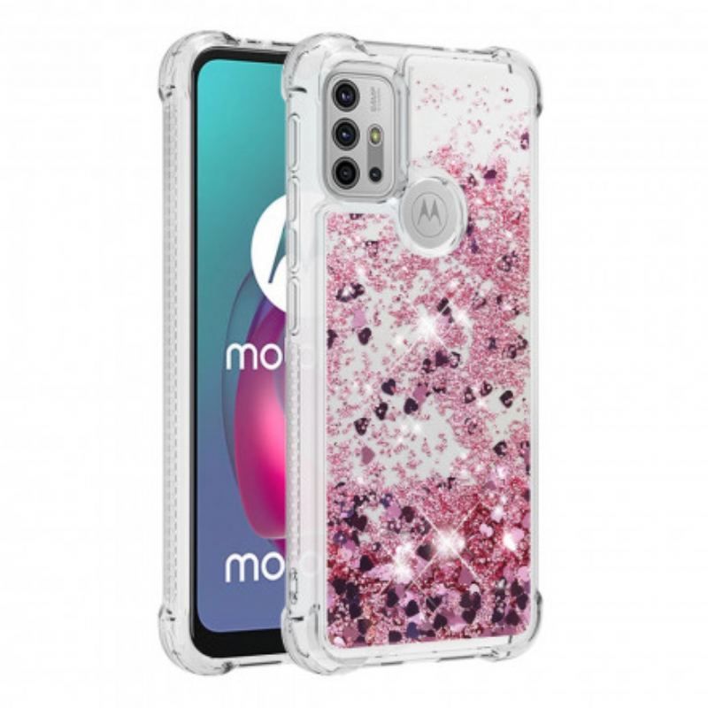 Coque Moto G30 / Moto G10 Désires Paillettes