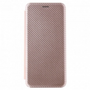 Flip Cover Moto G30 / Moto G10 Silicone Carbone Coloré