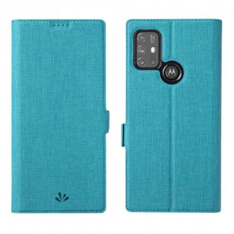 Flip Cover Moto G30 / Moto G10 Texturée VILI DMK