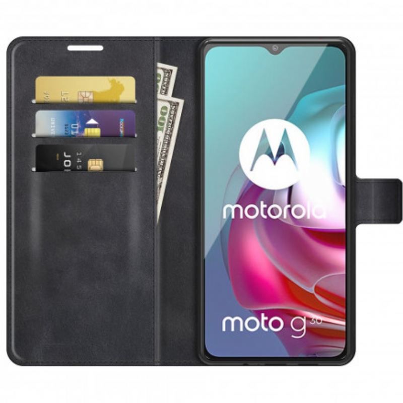 Housse Moto G30 / Moto G10 Fermoir Magnétique