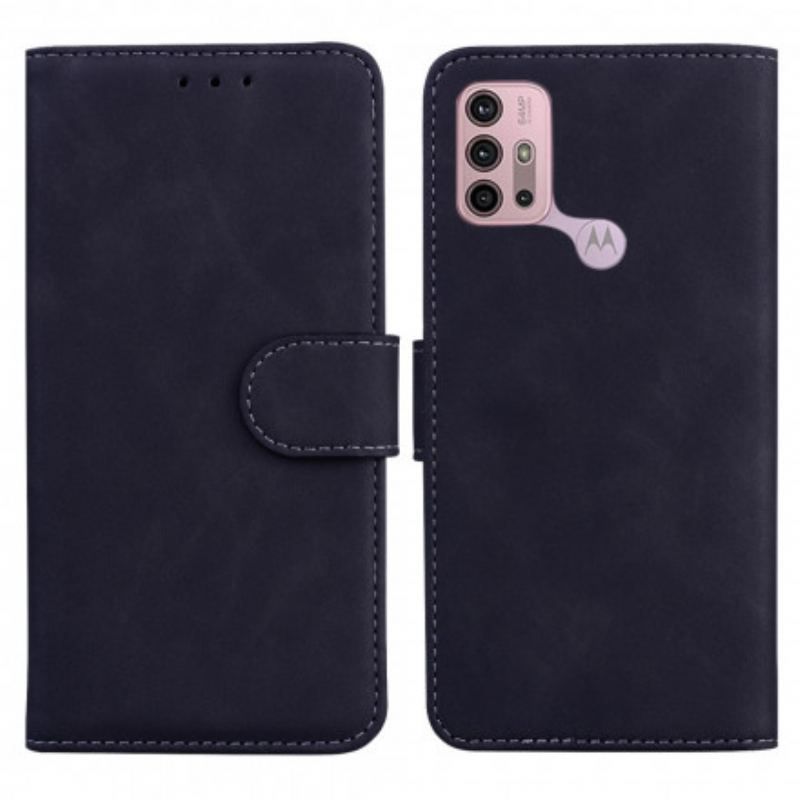 Housse Moto G30 / Moto G10 Style Cuir Vintage Couture