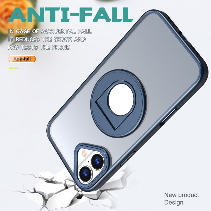 Coque iPhone 16 Compatible avec MagSafe avec Anneau-Support