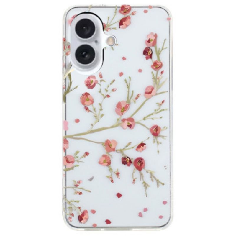 Coque iPhone 16 Fleurs