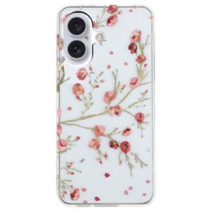 Coque iPhone 16 Fleurs