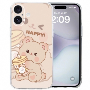 Coque iPhone 16 HAPPPY