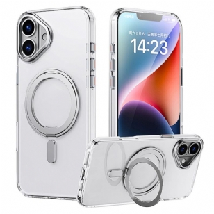 Coque iPhone 16 Magnétique Support Rotatif