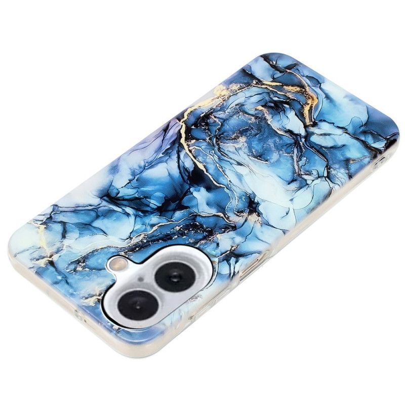 Coque iPhone 16 Motif Marbré