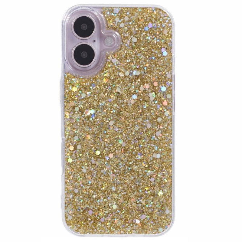 Coque iPhone 16 Paillettes