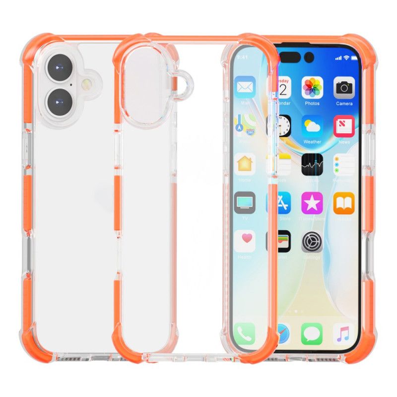 Coque iPhone 16 Rebords Colorés