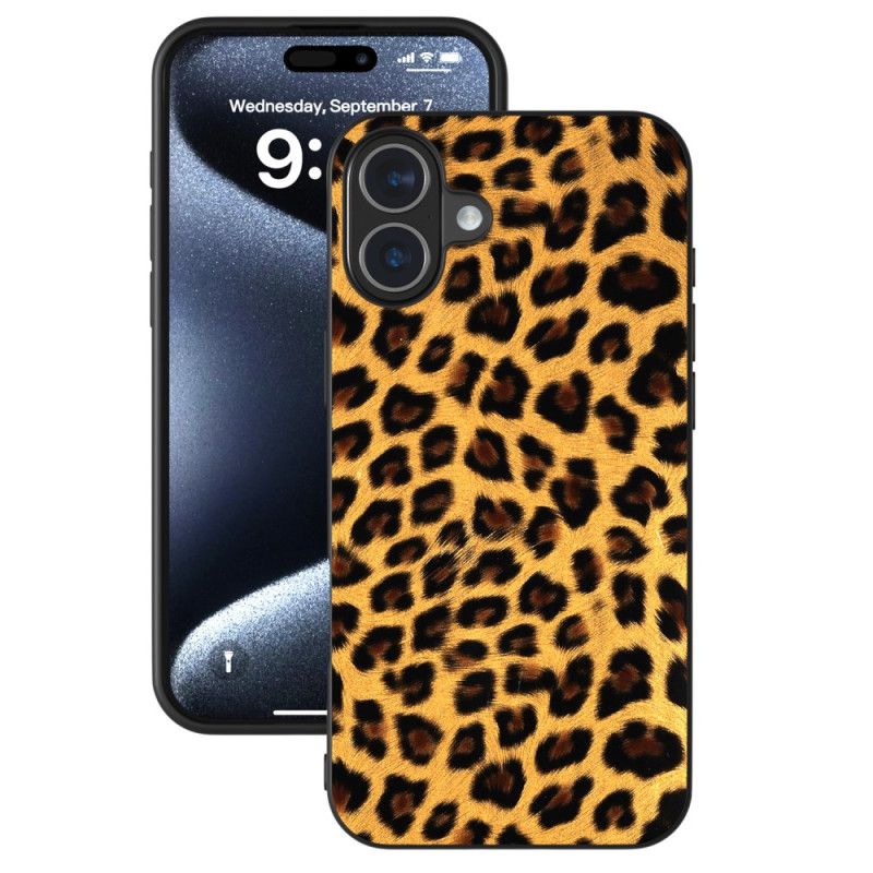 Coque iPhone 16 Style Léopard