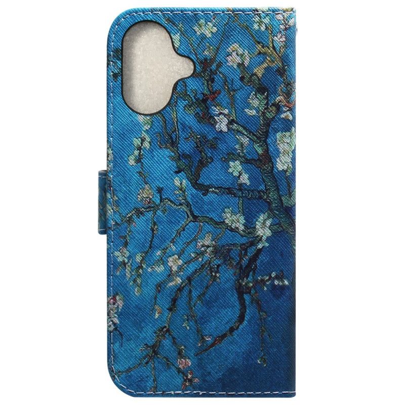 Housse iPhone 16 Fleurs d'Abricot