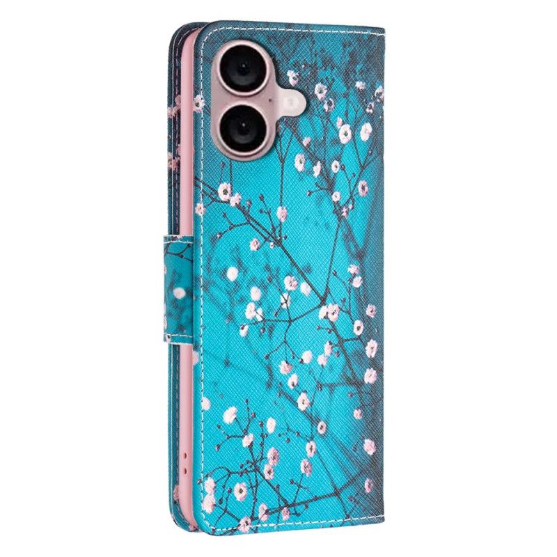 Housse iPhone 16 Fleurs de Prunier