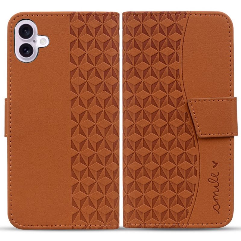 Housse iPhone 16 Motif Losanges