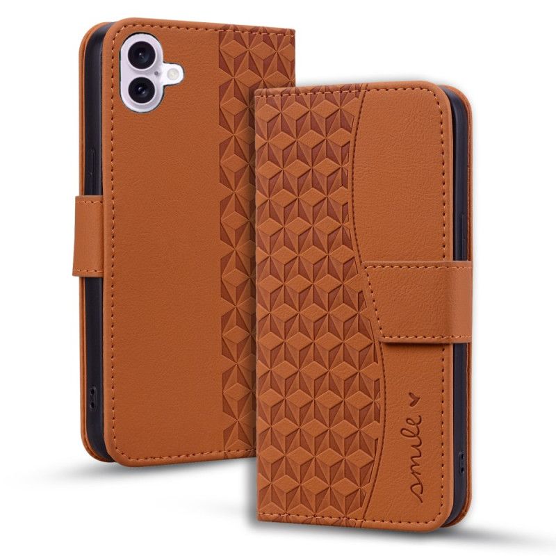 Housse iPhone 16 Motif Losanges