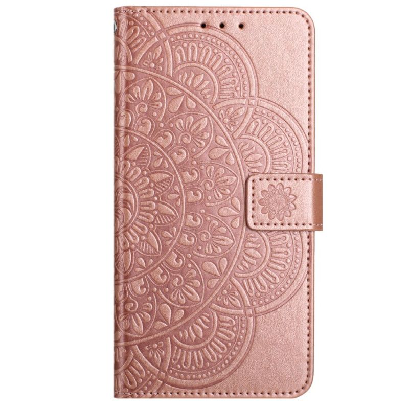 Housse iPhone 16 Motif Mandala à Lanière