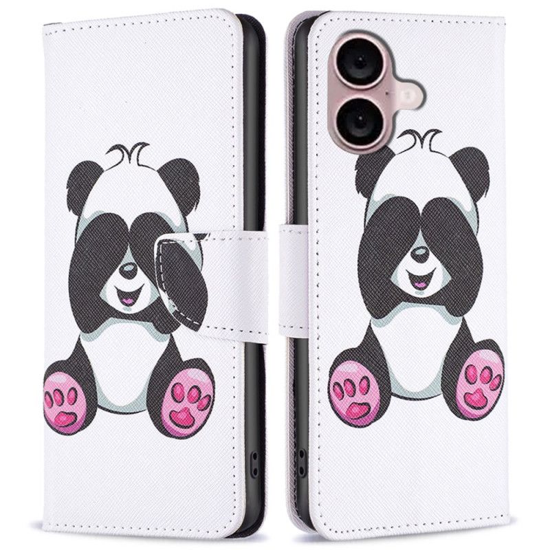 Housse iPhone 16 Panda