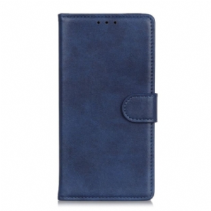 Housse iPhone 16 Simili Cuir Mat