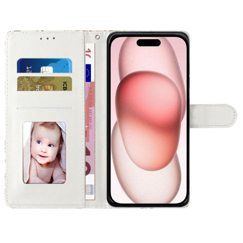 Housse iPhone 16 Squelette Fumant à Lanière