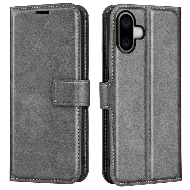 Housse iPhone 16 Style Cuir