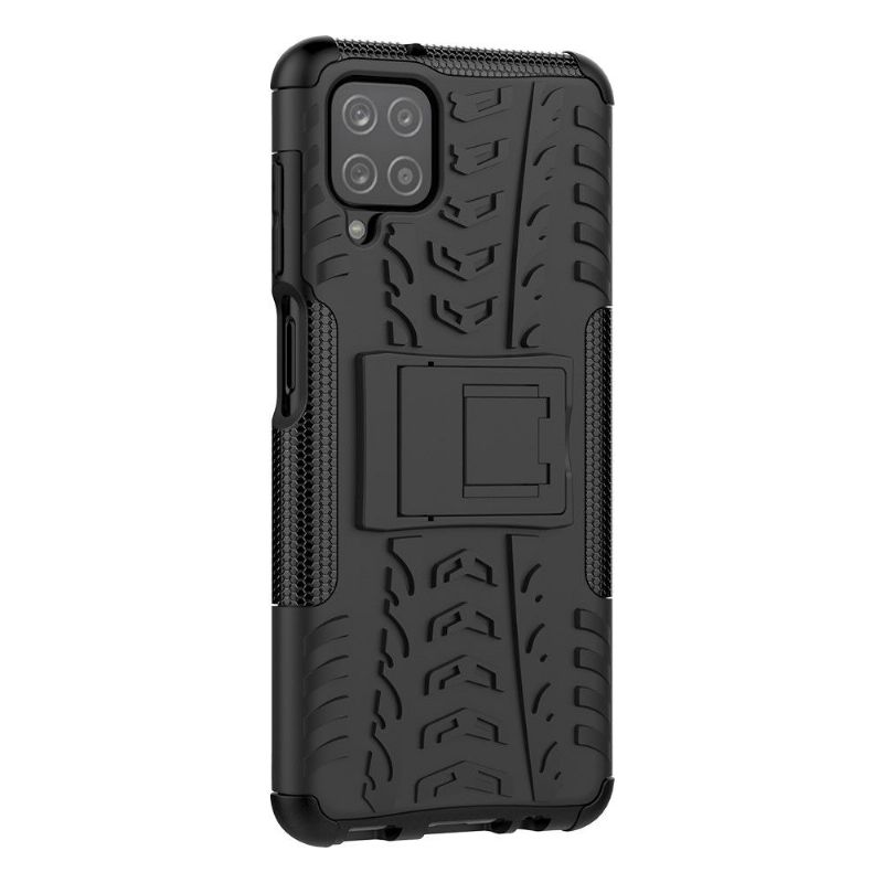 Coque Samsung Galaxy A12 / M12 antidérapante avec support intégré