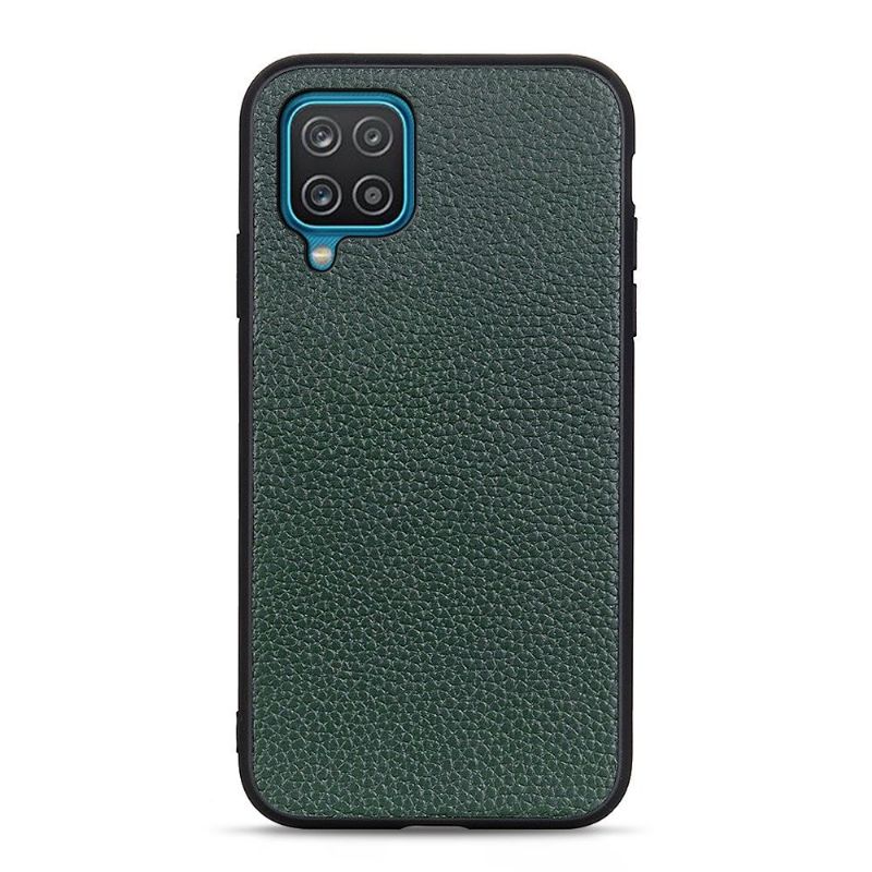 Coque Samsung Galaxy A12 / M12 cuir véritable grainé