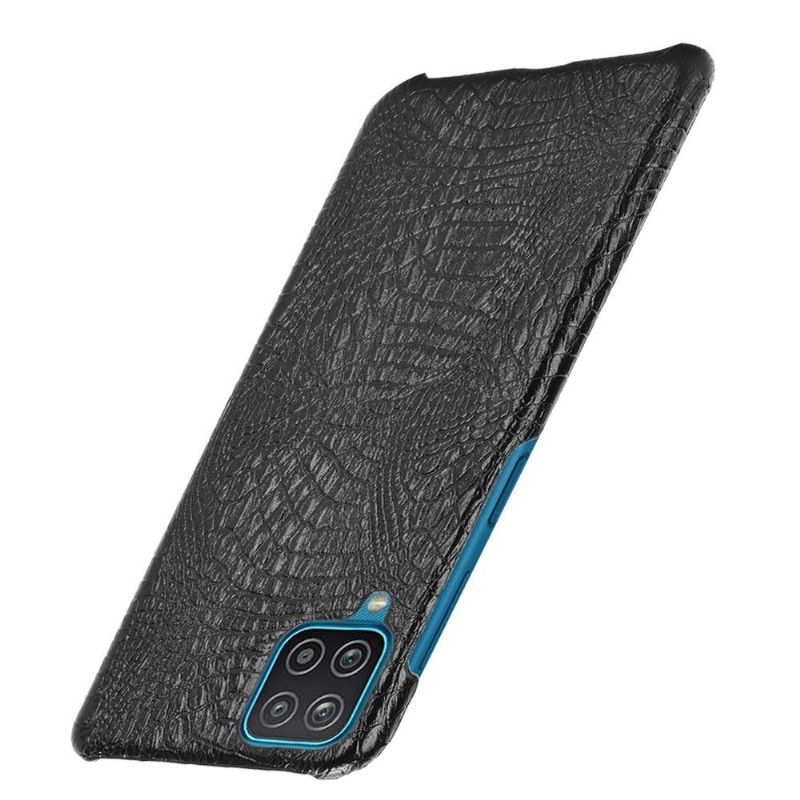 Coque Samsung Galaxy A12 / M12 effet peau de croco