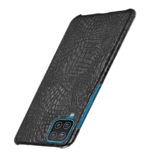 Coque Samsung Galaxy A12 / M12 effet peau de croco