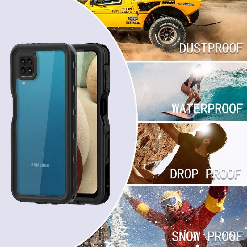 Coque Samsung Galaxy A12 / M12 étanche et résistante full body