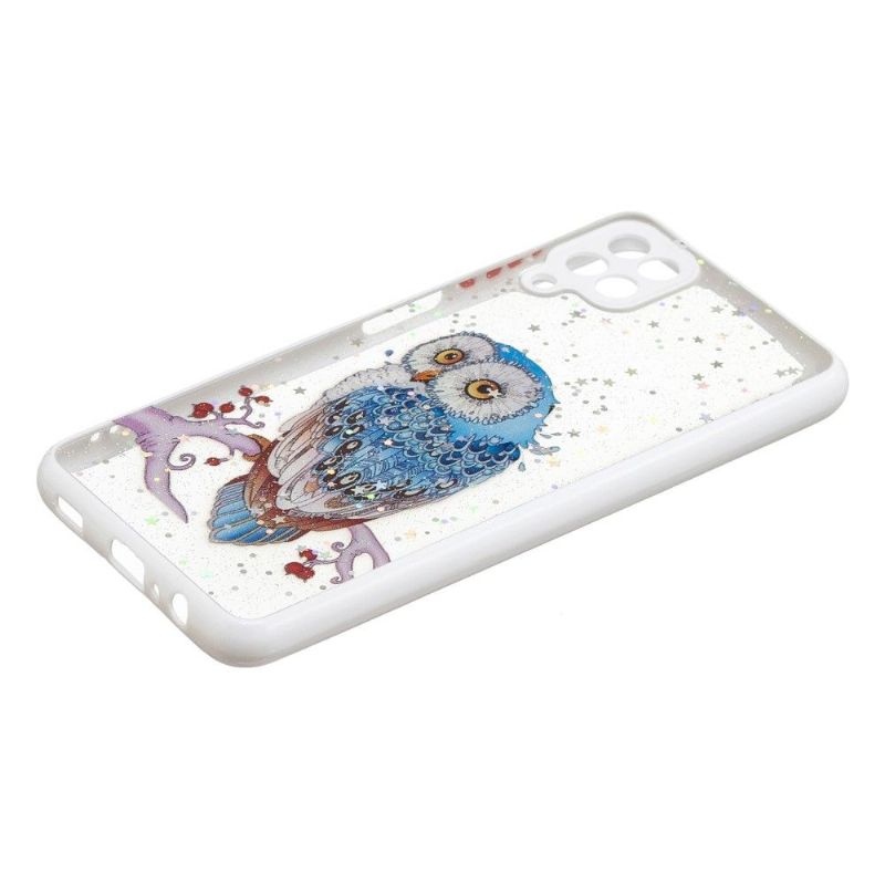 Coque Samsung Galaxy A12 / M12 hibou perché