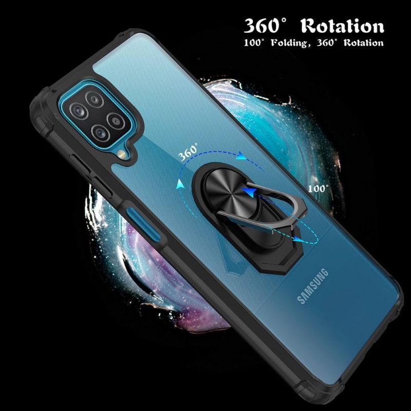 Coque Samsung Galaxy A12 / M12 Hybride Fonction Support