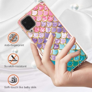 Coque Samsung Galaxy A12 / M12 motif écailles