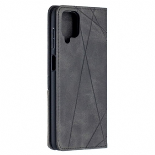 Housse Samsung Galaxy A12 / M12 Célinia Style Cuir Porte Cartes