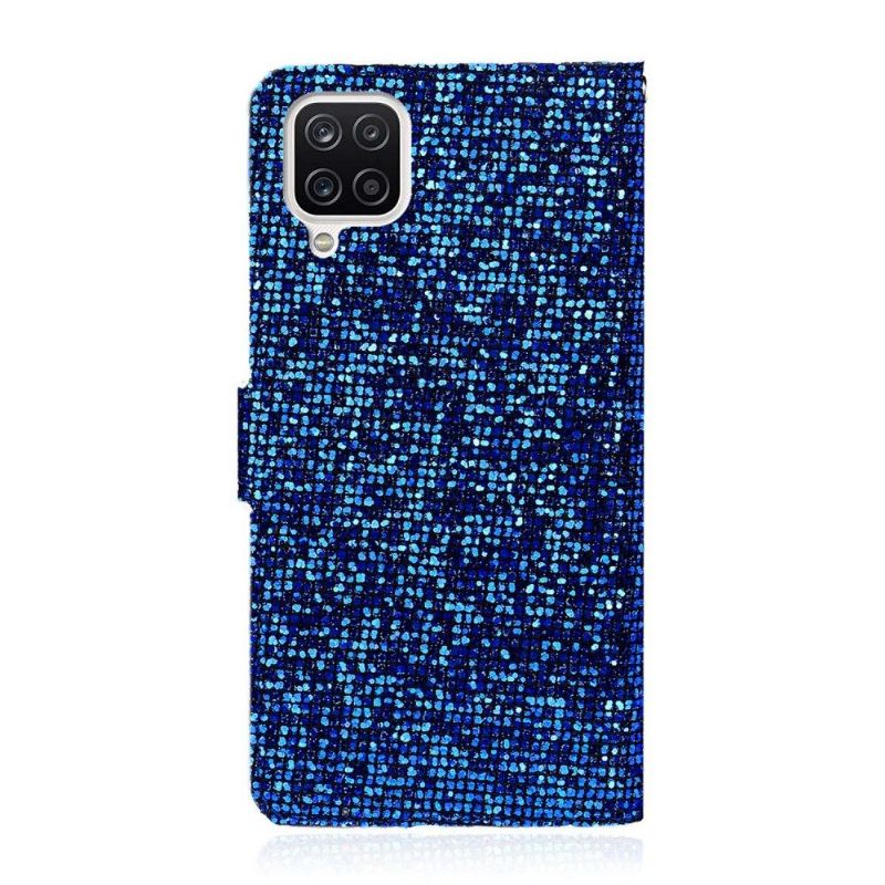 Housse Samsung Galaxy A12 / M12 Glitter Porte Cartes