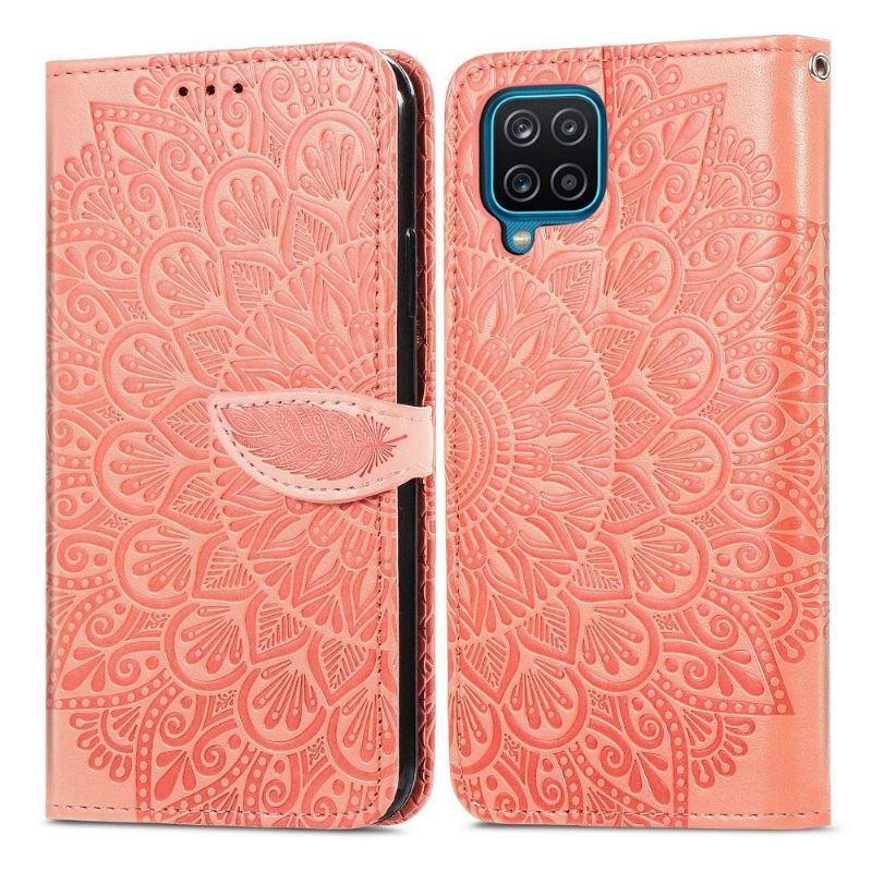 Housse Samsung Galaxy A12 / M12 Mandala Leaf