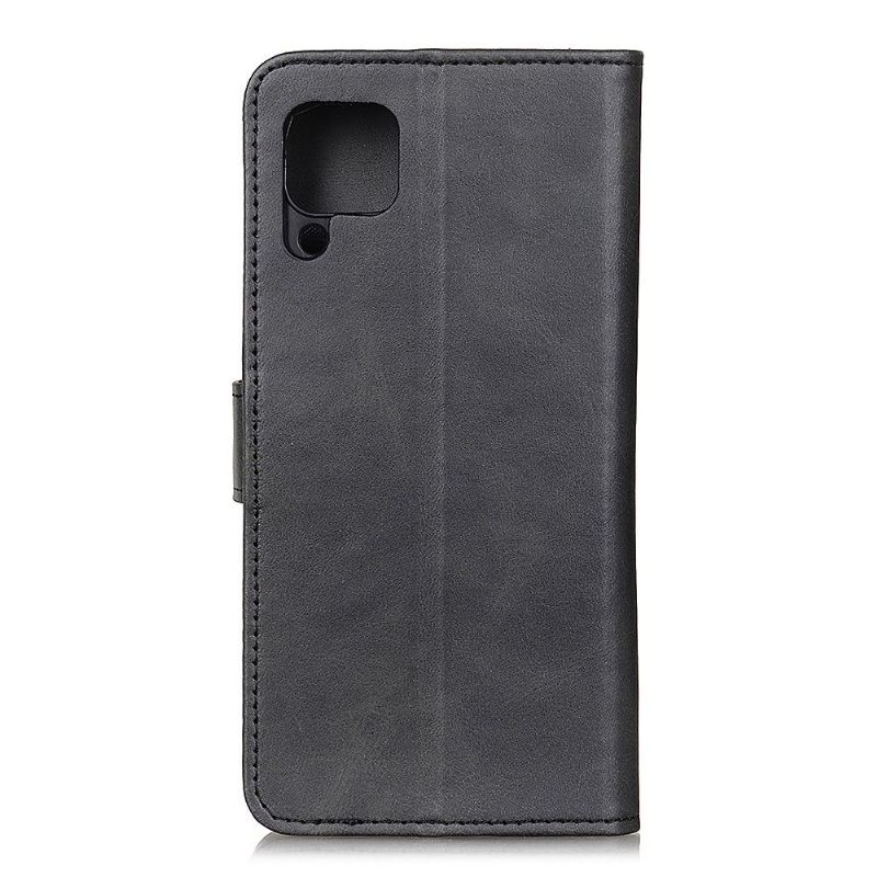 Housse Samsung Galaxy A12 / M12 Marius effet cuir mat