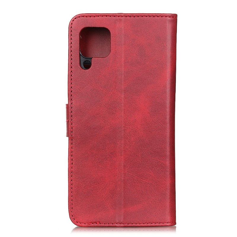 Housse Samsung Galaxy A12 / M12 Marius effet cuir mat