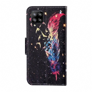 Housse Samsung Galaxy A12 / M12 La plume