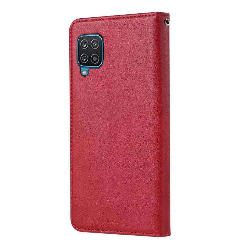 Housse Samsung Galaxy A12 / M12 simili cuir stand case