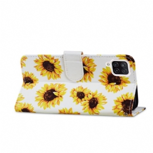 Housse Samsung Galaxy A12 / M12 Tournesol Fleur