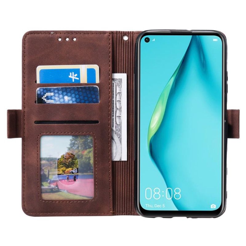 Housse Samsung Galaxy A12 / M12 Vintage Pocket Portefeuille