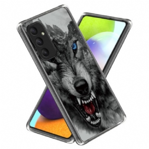 Coque Samsung Galaxy A55 5G Loup Féroce