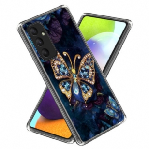 Coque Samsung Galaxy A55 5G Papillon Bijoux